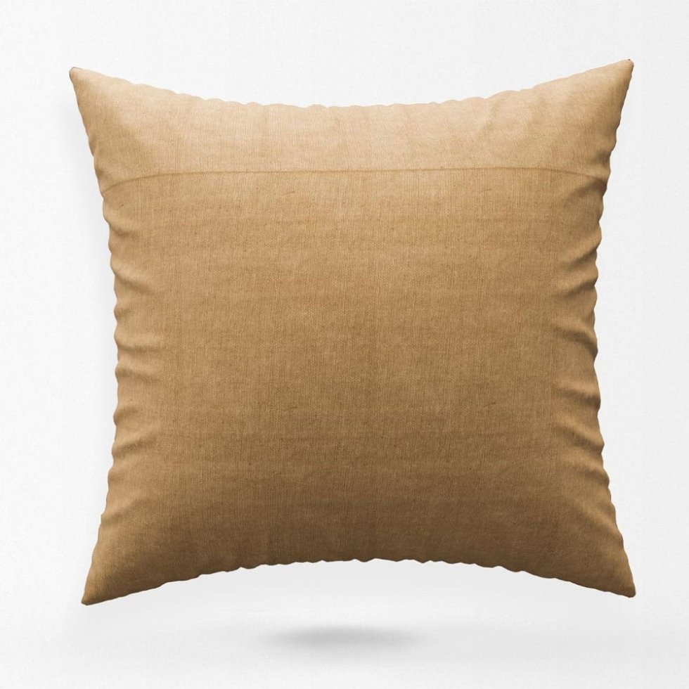Green wool and jute kilim pillow - Image 2