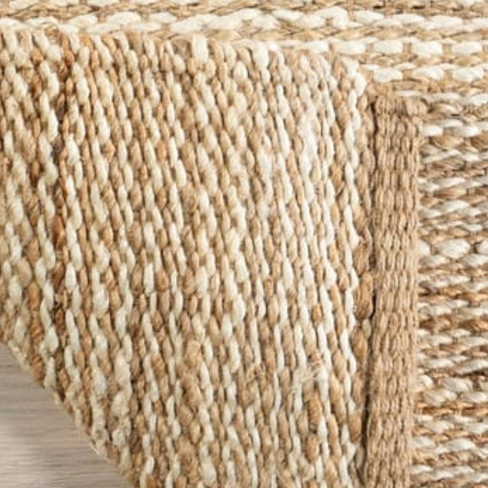 Natural fiber jute rug - Image 5
