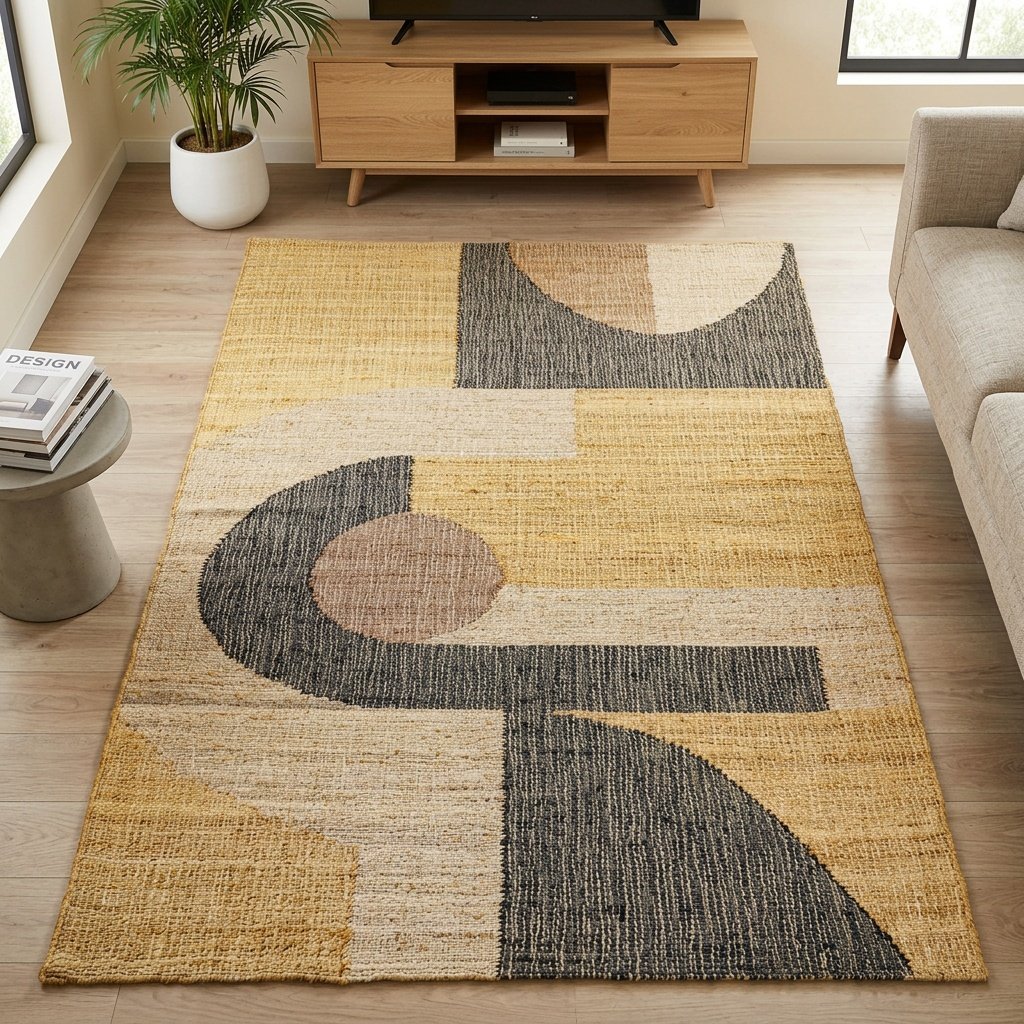 Rustic modern jute rug living room Rustic modern jute rug living room