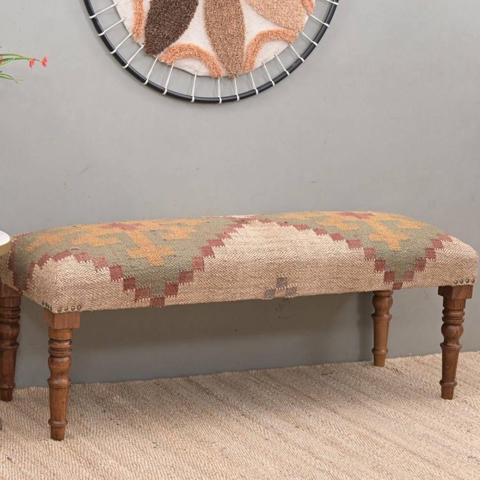 What Is A Jute Ottoman? jute ottoman bench