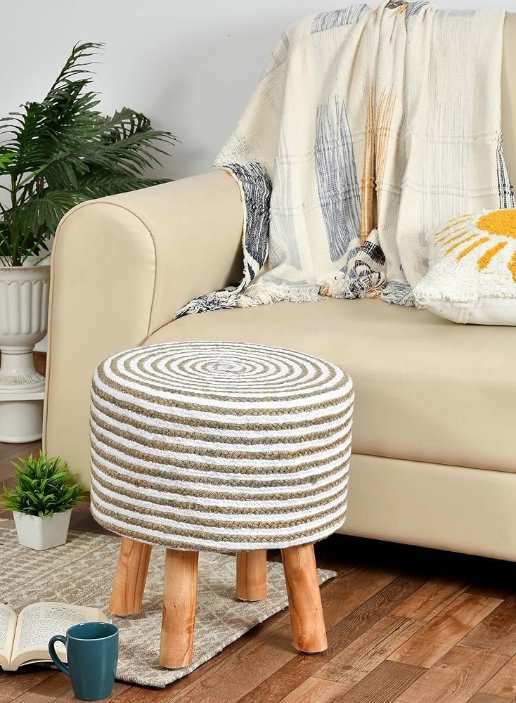 What Is A Jute Ottoman? jute ottoman