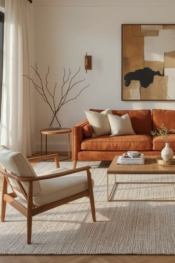 minimal living room decor