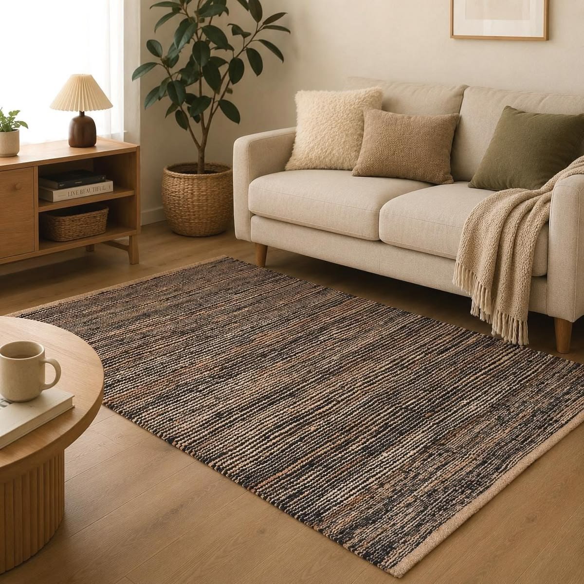 Comment éviter que les fibres d'un tapis en jute ne se détachent ? hemp and jute rugs