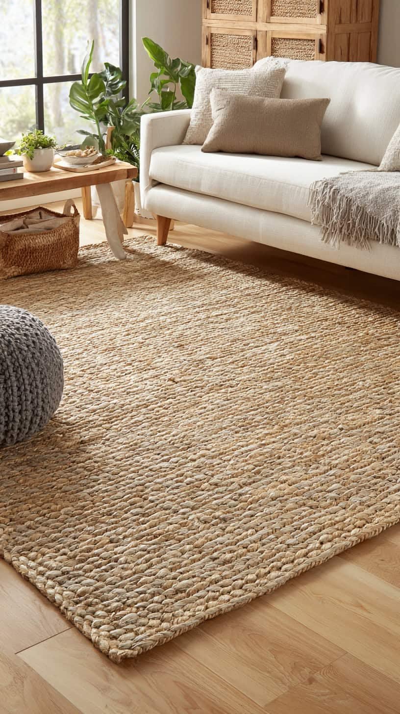 Comment éviter que les fibres d'un tapis en jute ne se détachent ? jute rug shedding