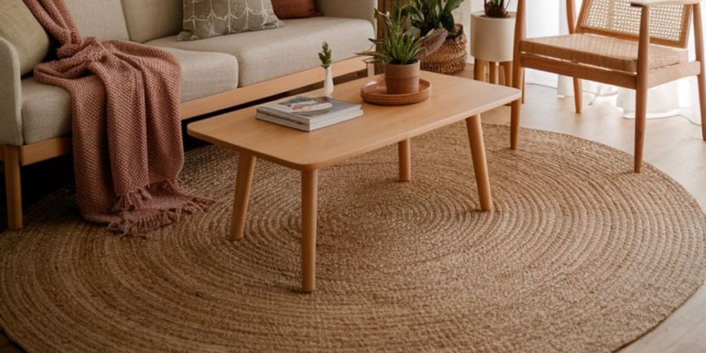 round jute design