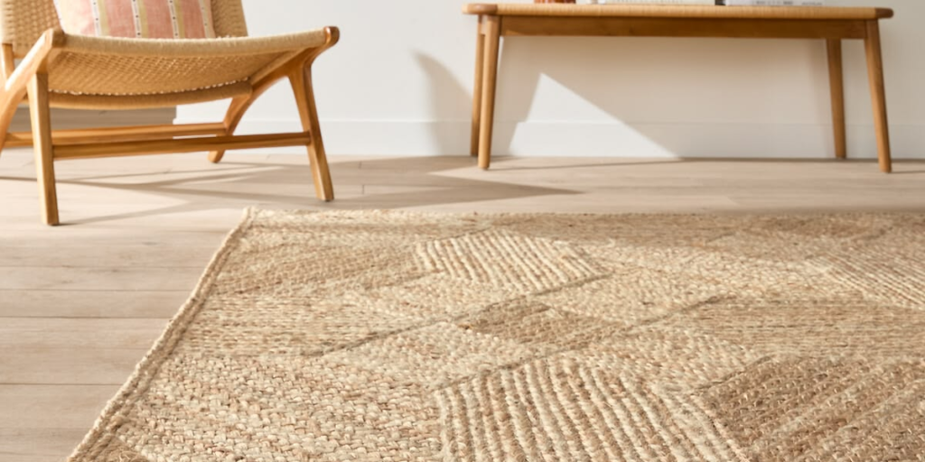 jute main rug for room